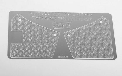 RC4WD DIAMOND PLATE REAR FENDER QUARTERS FOR TRAXXAS TRX-4