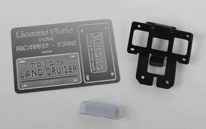 RC4WD REAR LICENSE PLATE SYSTEM FOR G2 CRUISER