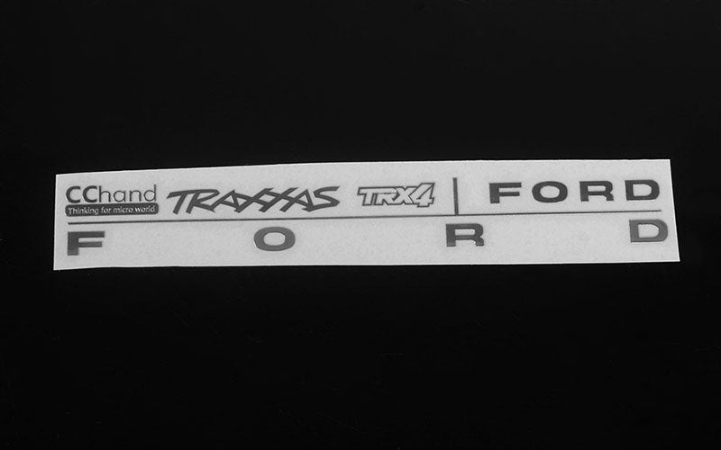 Front Metal Emblem for Traxxas TRX-4 '79 Bronco Ranger XLT