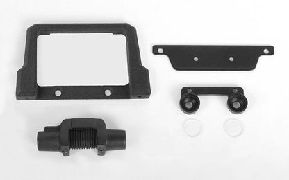 RC4WD PUSH BAR W/PLASTIC WINCH AND LIGHT FOR 1/18 GELANDE II D90