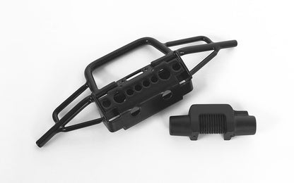 RC4WD ROCKER STEEL STINGER FRONT BUMPER W/PLASTIC WINCH FOR 1/18 GELANDE II D90