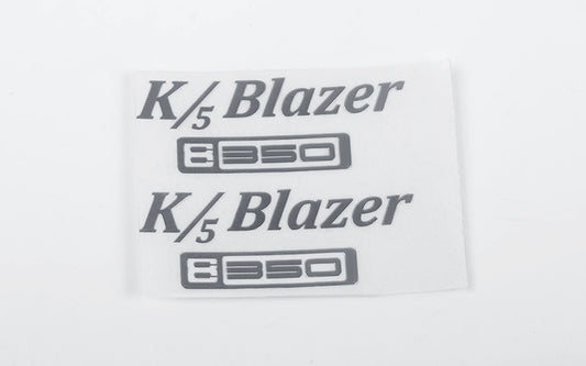 Metal Logo for Axial SCX10 II 1969 Chevrolet Blazer