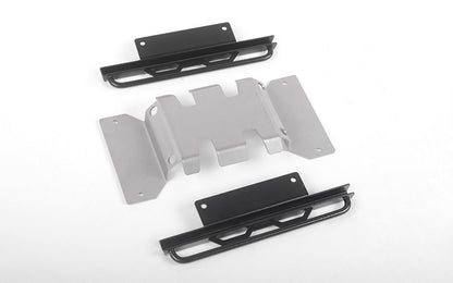 RC4WD ROUGH STUFF SKID PLATE W/ SLIDERS FOR MST 1/10 CMX W/ JIMNY J3 BODY – STYLE B – VVV-C0673
