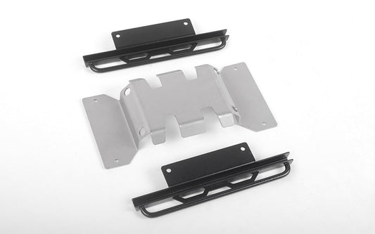 Rough Stuff Skid Plate w/Sliders for MST 1/10 CMX w/ Jimny J3 Body (Style B)