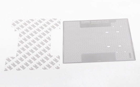 Diamond Plate Rear Bed for RC4WD TF2 LWB Toyota LC70