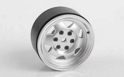 OEM XJ 1.9" Beadlock Wheels (Chrome)