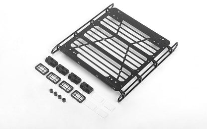 Adventure Steel Roof Rack with Front and Rear Lights for Mercedes-Benz G 63 AMG 6x6