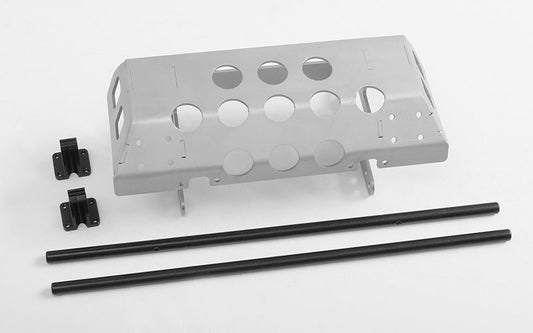 Tarka Steel Tube Bumper with Skid Plate for Traxxas Mercedes-Benz G 63 AMG 6x6