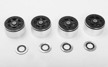 TNK 2.2" Beadlock Wheels w/ Brake Discs (4x)
