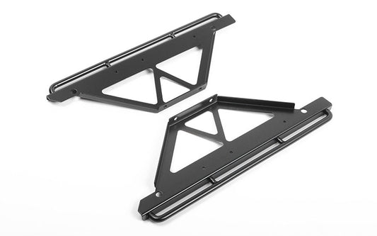 Rough Stuff Side Sliders w/ Body Mount for JS Scale 1/10 Range Rover Classic Body
