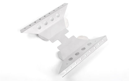 RC4WD OXER TRANSFER CASE GUARD FOR AXIAL CAPRA 1.9 UNLIMITED TRAIL BUGGY (SILVER)