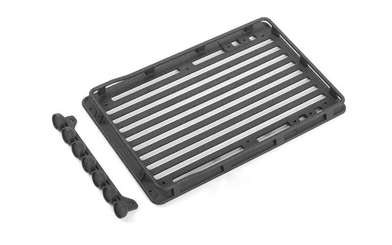 Micro Series Roof Rack w/ Light Set for Axial SCX24 1/24 Jeep Wrangler RTR