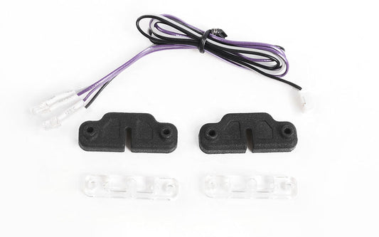 Inner Fender Rock Lights w/ LED Light Kit for Axial 1/10 SCX10 III Jeep (Gladiator/Wrangler)