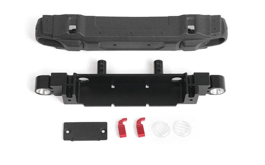 OEM Front Bumper w/ License Plate Holder for Axial 1/10 SCX10 III Jeep (Gladiator/Wrangler)