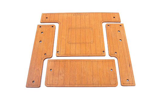 Cargo Bed Wood Decking for RC4WD Gelande II 2015 Land Rover Defender D90 (Pick-Up)