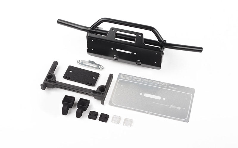 Steel Tube Front Bumper W/ Flood Lights for MST 4WD Off-Road Car Kit W/ J4 Jimny Body