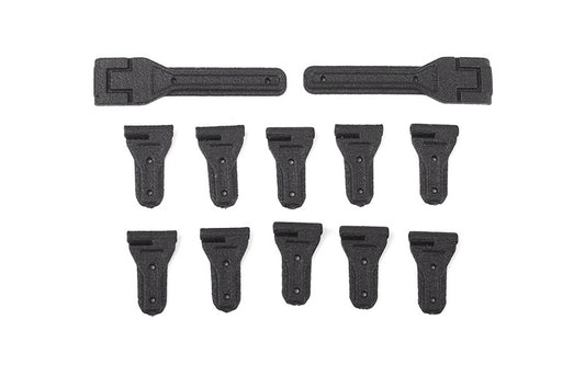 Complete Door and Tailgate Hinge Set for Axial 1/10 SCX10 Jeep Wrangler