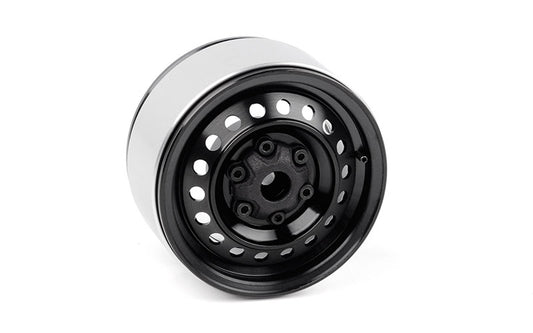 Rad 1.9" Aluminum Internal Beadlock Wheels (Black)