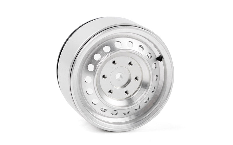 Rad 1.9" Aluminum Internal Beadlock Single Wheel (Silver)