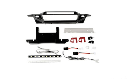 Rook Metal Front Bumper with LED for Traxxas TRX-4 2021 Bronco