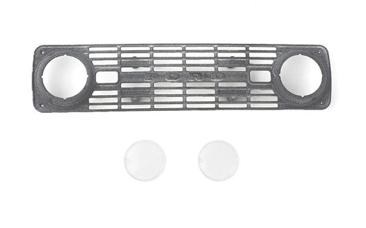 Front Grille and Lenses for Axial SCX10 III Early Ford Bronco (Gray)