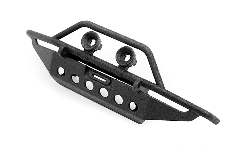 Front Tube Bumper w/ Bull Bar and Light Buckets for Axial SCX24 2021 Ford Bronco