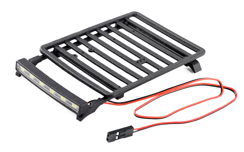 Flat Rack w/LED for Axial SCX24 2021 Ford Bronco