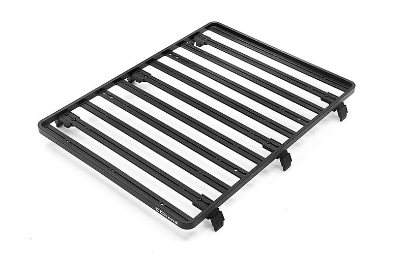 Flat Roof Rack for RC4WD Trail Finder 2 Truck Kit "LWB" W/ 1980 Toyota Land Cruiser FJ55 Lexan Body Set