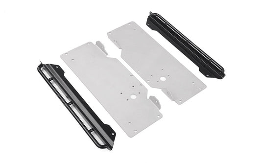 Chassis Side Guard W/ Sliders for RC4WD Trail Finder 2 Truck Kit "LWB" W/ 1980 Toyota Land Cruiser FJ55 Lexan Body Set