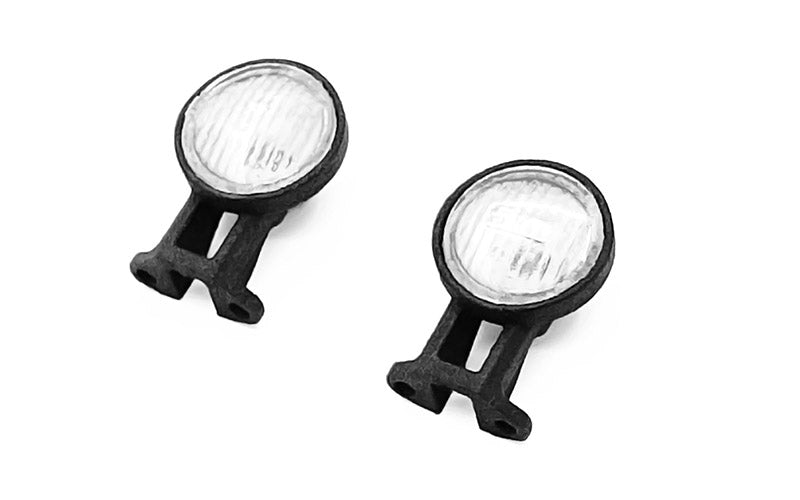 Front Flood Lights for RC4WD Trail Finder 2 Truck Kit "LWB" W/ 1980 Toyota Land Cruiser FJ55 Lexan Body Set (Clear)