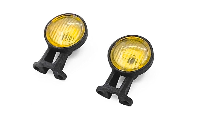 Front Flood Lights for RC4WD Trail Finder 2 Truck Kit "LWB" W/ 1980 Toyota Land Cruiser FJ55 Lexan Body Set (Yellow)