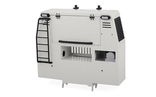 Headache Rack Cabinet w/ Battery Box for Traxxas TRX-6 Ultimate RC Hauler (White)