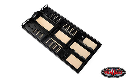 RC4WD VVV-C1445 Wood Rear Bed taillight and rear structure detail