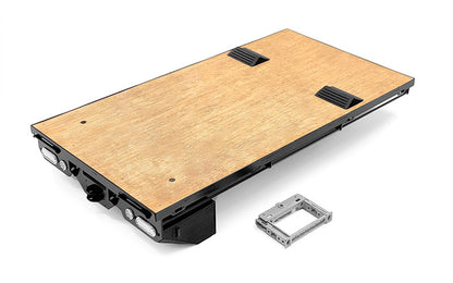 Wood Rear Bed w/ Tool Boxes for Traxxas TRX-6 Ultimate RC Hauler