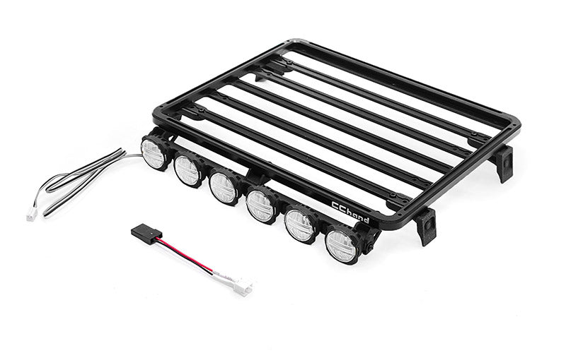 Spartan Roof Rack and Lights w/ LED for Enduro Bushido (Clear)