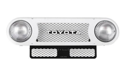 Detailed 40 Grille for RC4WD Cruiser Body (White)