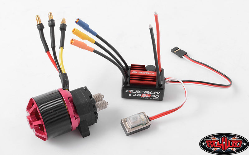 RC4WD VVV-S0090 complete hydraulic pump motor and ESC assembly