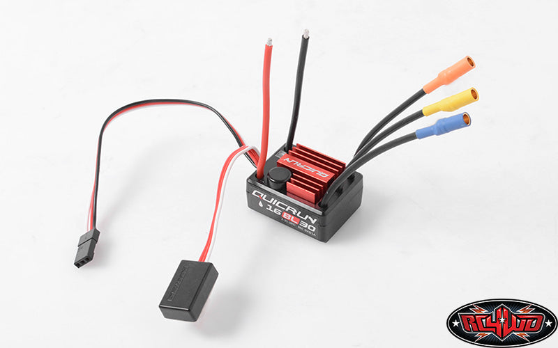 RC4WD VVV-S0090 ESC and wiring detail