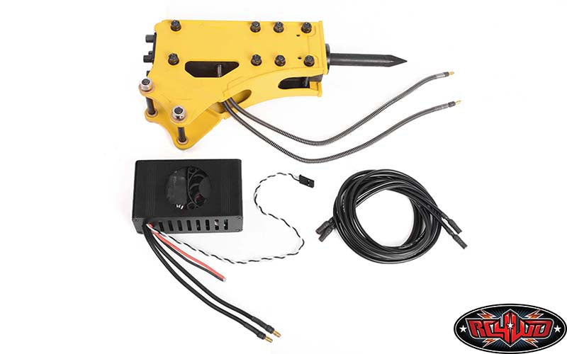 RC4WD VVV-S0245 yellow breaker hammer complete view
