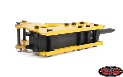 RC4WD VVV-S0245 yellow breaker hammer installed application view 6