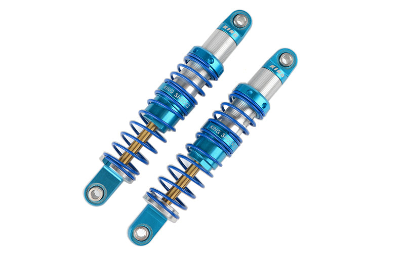 RC4WD King Off-Road Racing Shocks 80mm (Silver/Blue)