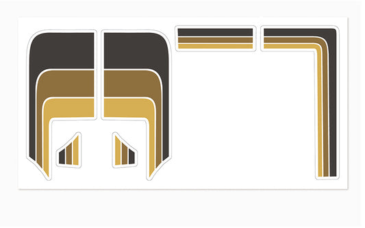 RC4WD Toyota 79-81 Body Decals (Brown)