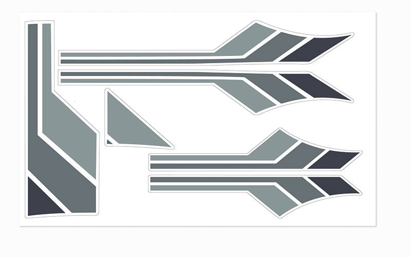 RC4WD Toyota 82-83 Body Decals (Grey)