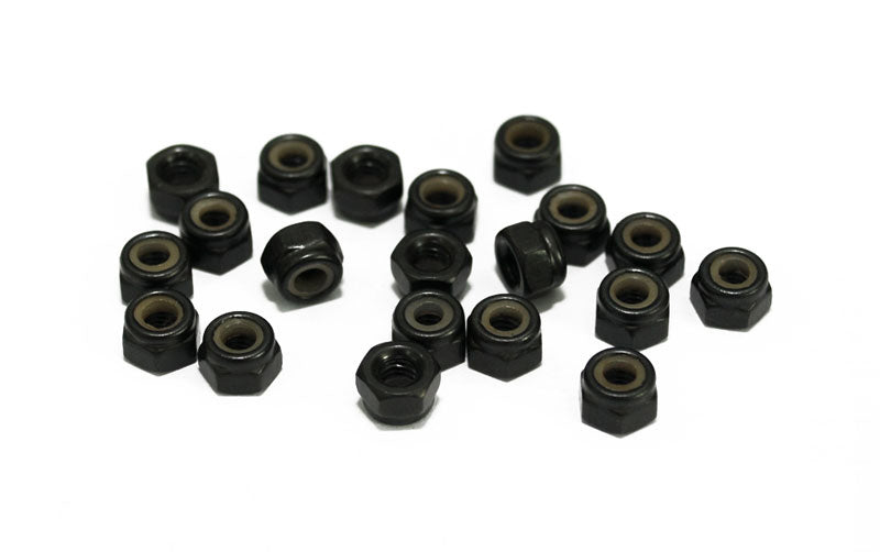 Nylock Nuts M3 (Black)