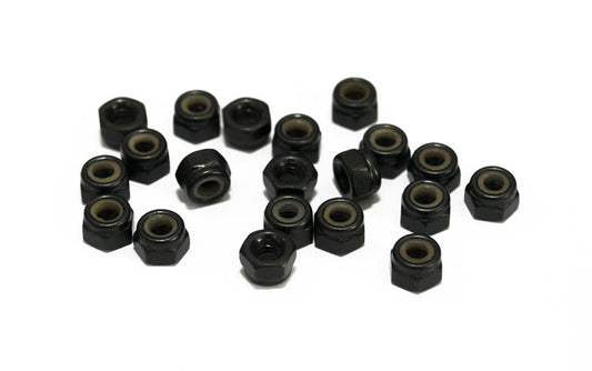 Nylock Nuts M3 (Black)