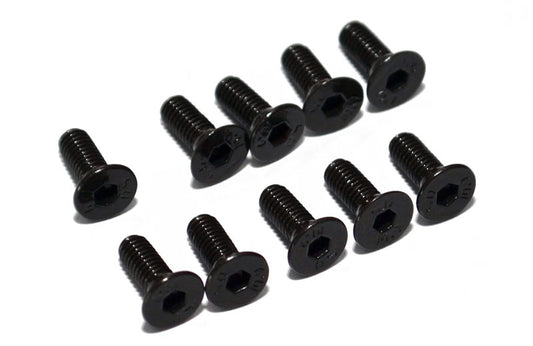 Steel Flat Head Cap Screw M3 x 8mm (10)