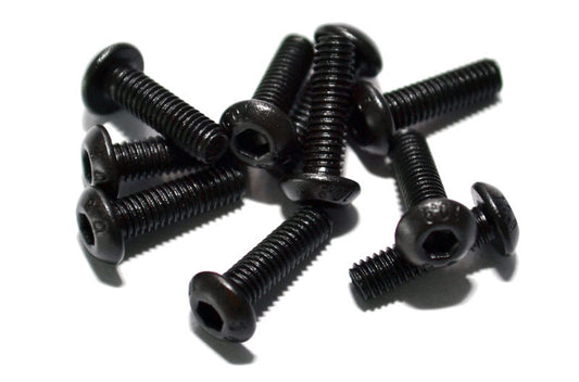 Steel Button Head Cap Screws M3 x 10mm (10)