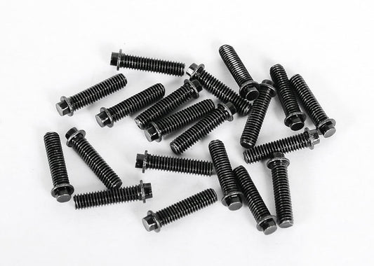 RC4WD Miniature Scale Hex Bolts (M3x12mm) (Black)