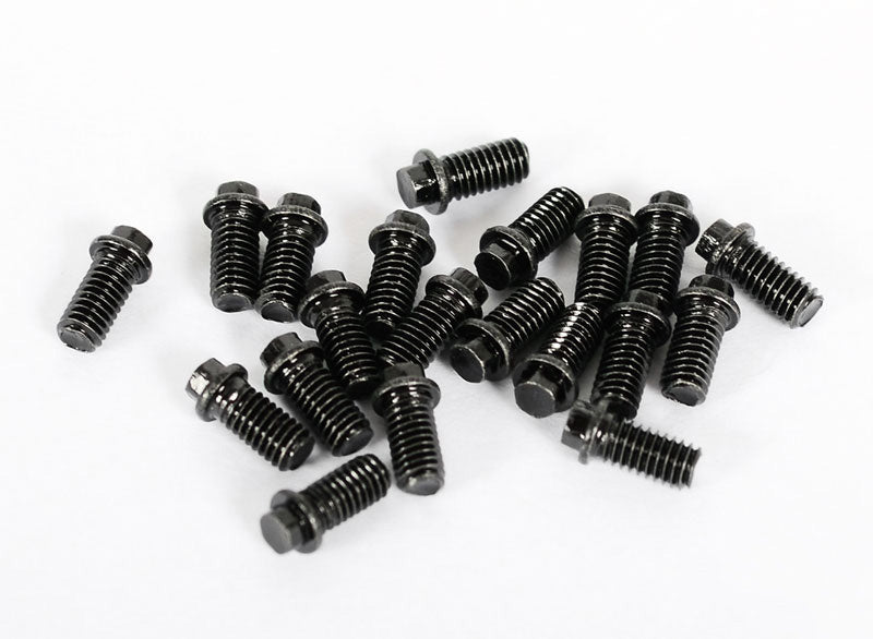 RC4WD Miniature Scale Hex Bolts (M3x6mm) (Black)