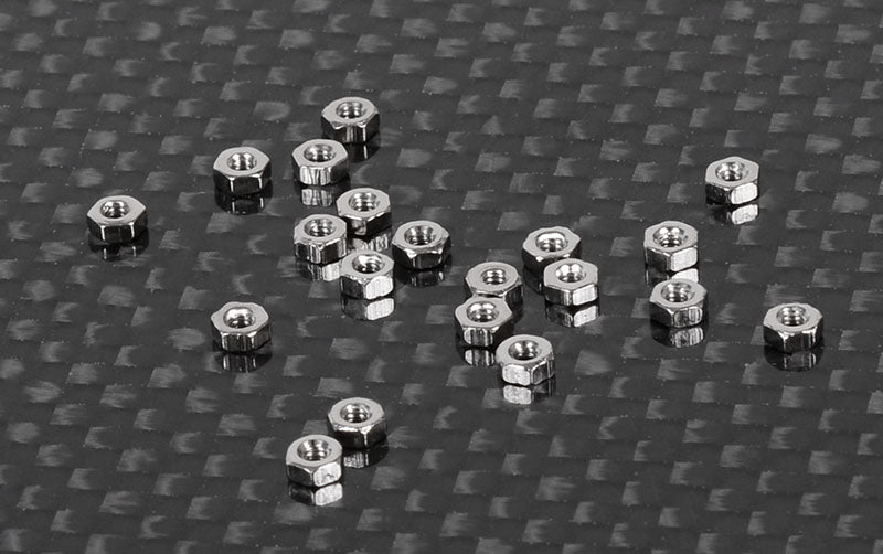 Regular M1.6 Nuts (Silver)